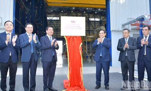 Thủ tướng Phạm Minh Chính dự lễ khánh thành nhà máy điện khí LNG Nhơn Trạch 3 và Nhơn Trạch 4