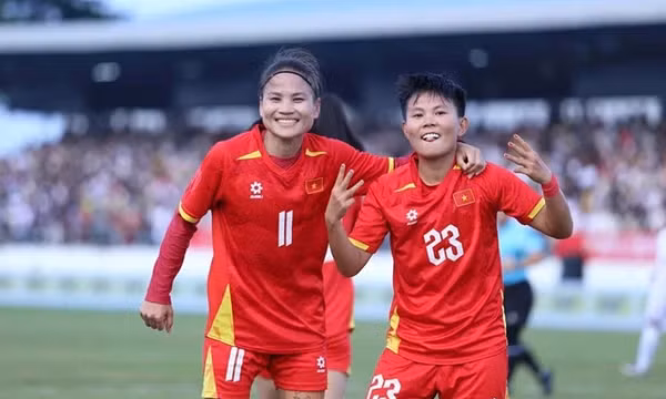 Hạ Myanmar, tuyển nữ Việt Nam vào bán kết SEA Games 33 gặp Indonesia