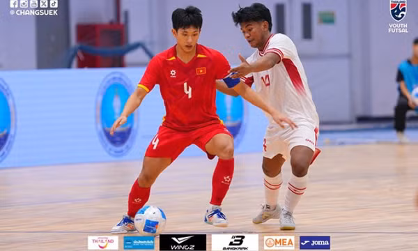 U19 futsal Việt Nam thua trận bán kết giải Đông Nam Á