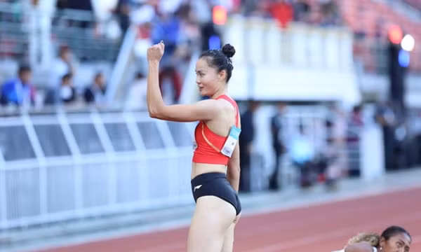 Quách Thị Lan nói lời chia tay SEA Games sau tấm huy chương vàng 400m rào