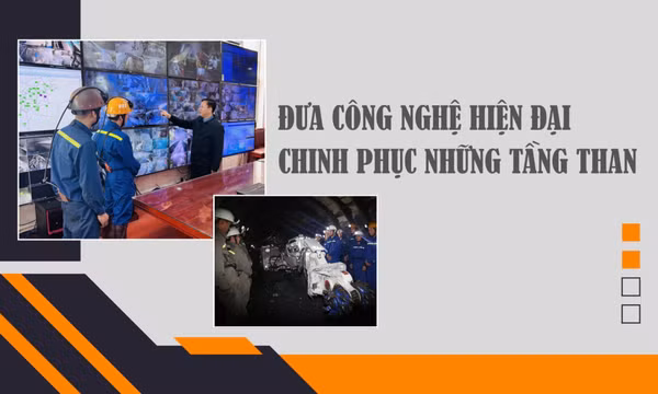 Đưa công nghệ hiện đại chinh phục những tầng than