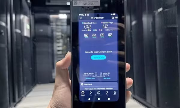 Thử nghiệm thành công ở Việt Nam mạng di động 5G nhanh gấp 6 lần hiện tại