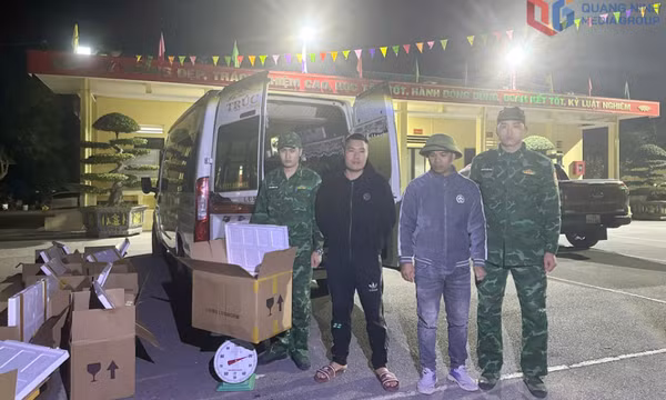 Ngăn chặn vụ vận chuyển 180kg giun biển trái phép