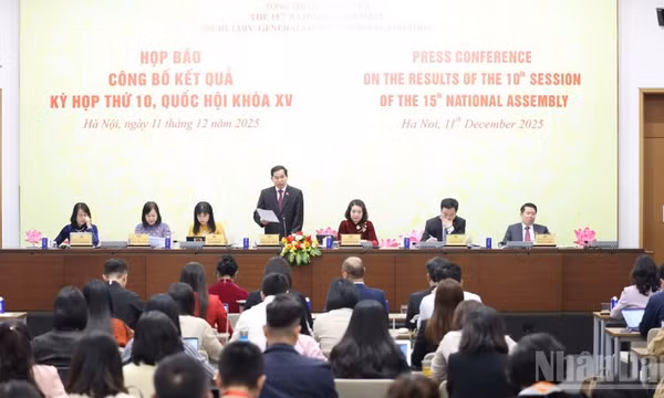 Quốc hội khóa XV hoàn thành khối lượng công việc kỷ lục tại Kỳ họp thứ 10