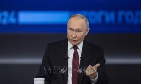 Tổng thống Nga V.Putin: Thế giới đa cực đang biến chuyển khó đoán định