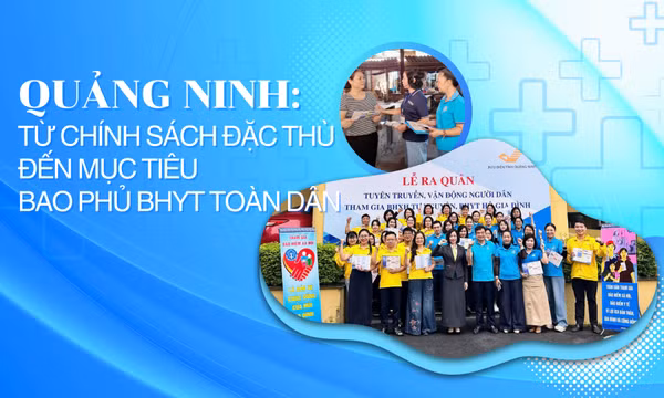 Quảng Ninh: Từ chính sách đặc thù đến mục tiêu bao phủ BHYT toàn dân