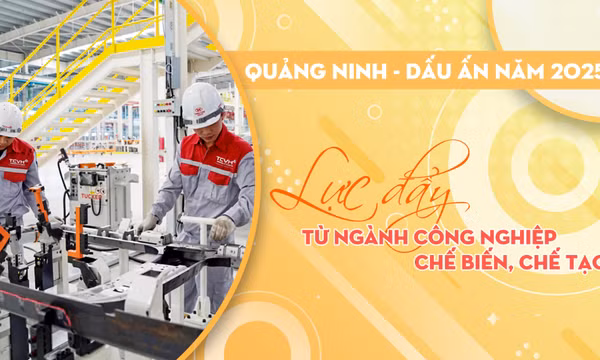 Lực đẩy từ ngành công nghiệp chế biến, chế tạo