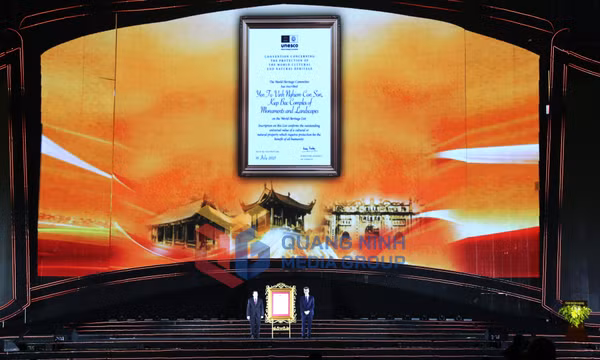 Lễ đón nhận Bằng UNESCO ghi danh Quần thể di tích và danh thắng Yên Tử - Vĩnh Nghiêm - Côn Sơn, Kiếp Bạc là Di sản Văn hóa thế giới, tháng 12-2025
