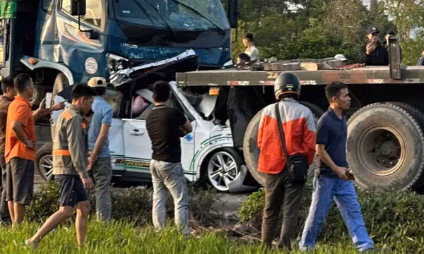 Tai nạn giao thông liên hoàn trên Quốc lộ 5 tại Hải Phòng khiến 2 người tử vong