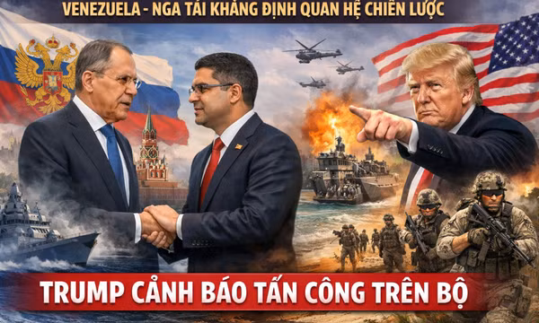 Venezuela, Nga tái khẳng định quan hệ chiến lược - Tổng thống D.Trump cảnh báo sớm triển khai tấn công trên bộ