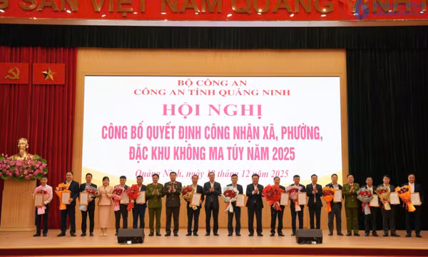 Quảng Ninh công bố 14 xã, phường, đặc khu không ma túy năm 2025