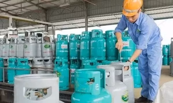 Giá gas tăng từ ngày 1/12