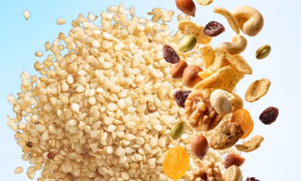 Lợi ích của hạt mè và trái cây khô đối với sức khỏe