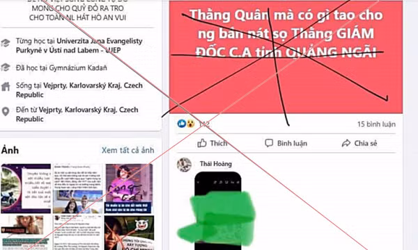 Đối tượng lên mạng dọa bắn Giám đốc Công an tỉnh Quảng Ngãi đang định cư ở nước ngoài