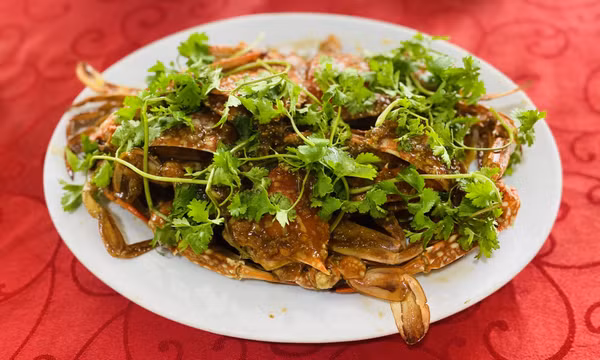 Ghẹ Trà Cổ rang me