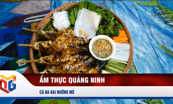 Cá ba gai nướng mẻ