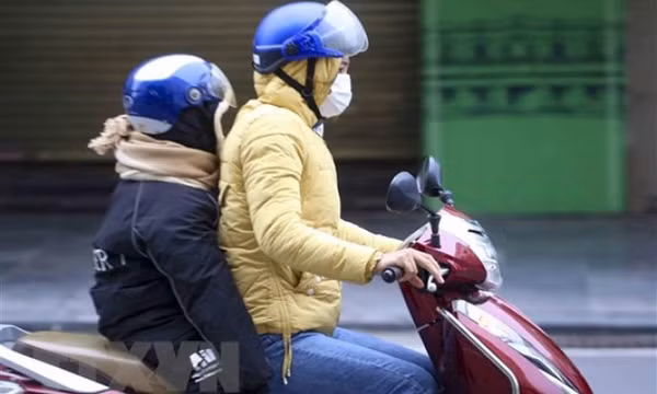 Các tỉnh Bắc Bộ tăng nhiệt nhẹ trước khi đón một đợt mưa rét cường độ mạnh