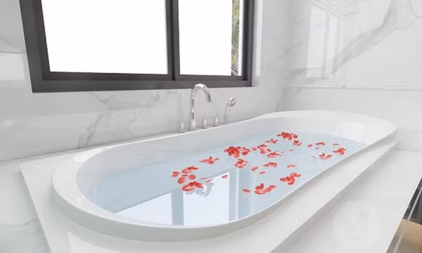 Thư giãn cùng bồn tắm Inax chuẩn như Spa tại nhà 