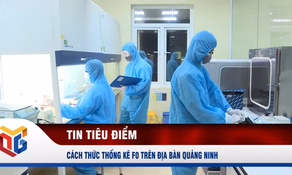 Cách thức thống kê F0 trên địa bàn Quảng Ninh