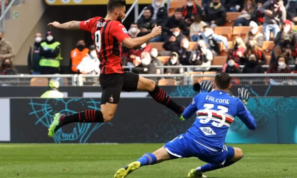 Milan chiếm đỉnh bảng Serie A
