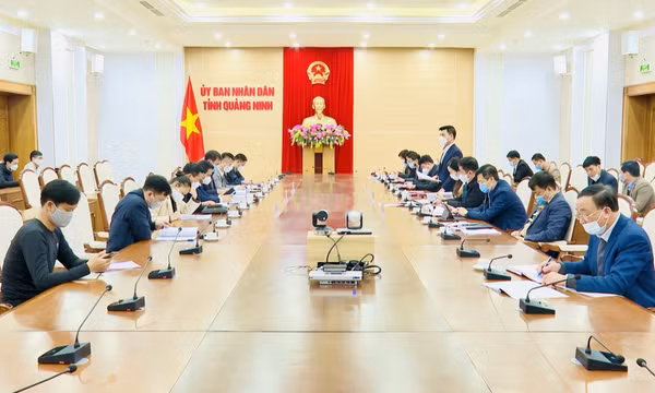 Đoàn công tác Bộ Văn hóa, Thể thao và Du lịch làm việc với tỉnh Quảng Ninh về công tác chuẩn bị cho SEA Games 31