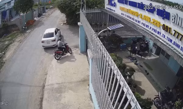 Truy tìm đối tượng dùng xe ô tô đi trộm xe máy