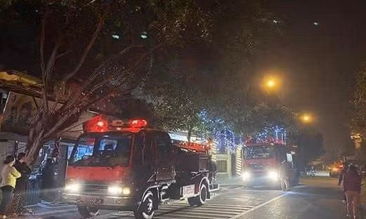 Cháy nhà trong đêm, cụ ông tử vong
