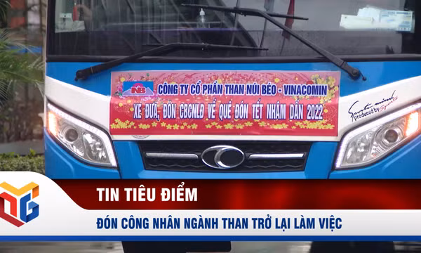 Đón công nhân ngành Than trở lại làm việc