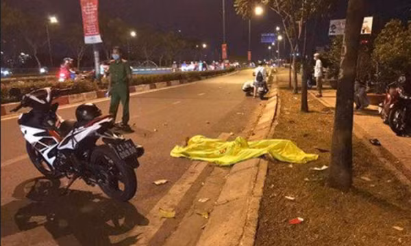 Nghi can cướp giật ngã xe tử vong trên đường trốn