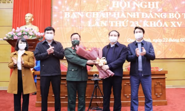 Đại tá Khúc Thành Dư tham gia Ban Thường vụ Tỉnh ủy