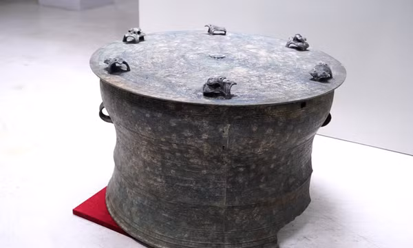 Phát hiện trống đồng thứ hai tại Quảng Ninh