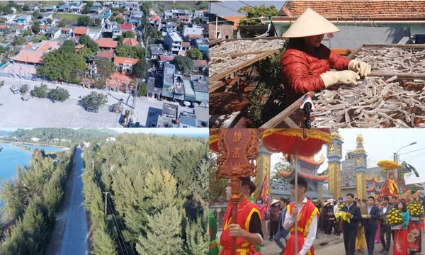Quan Lạn về đích nông thôn mới nâng cao