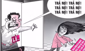 Chị vay nợ, em gái bị côn đồ đến đập phá quán