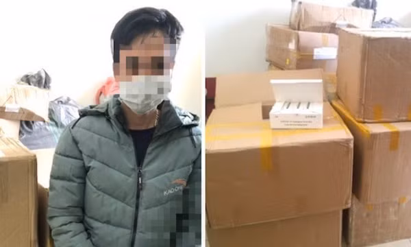 Thu giữ 3.000 bộ xét nghiệm nhanh COVID-19 nhập lậu