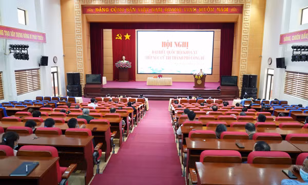 ĐBQH tiếp xúc cử tri TP Uông Bí sau Kỳ họp thứ 2, Quốc hội khóa XV