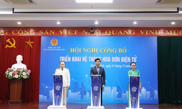 Chính thức triển khai hệ thống hoá đơn điện tử