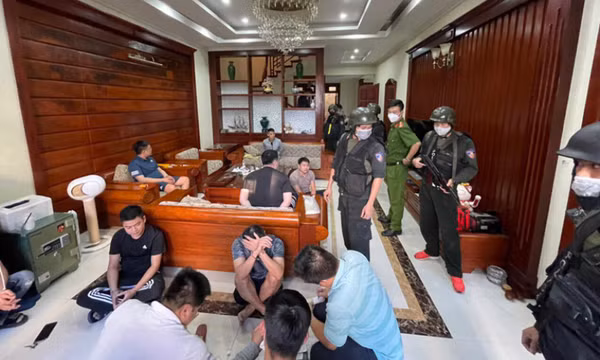 Phá đường dây cờ bạc có lượng tiền giao dịch gần 14.000 tỷ đồng