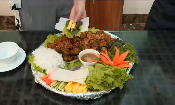 Cá chình nướng 