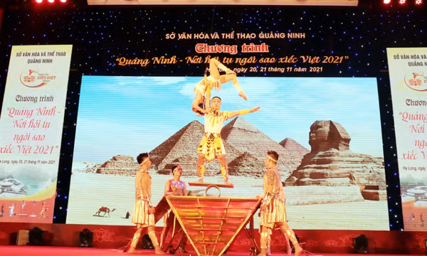 Tổng duyệt chương trình khai mạc “Quảng Ninh - Nơi hội tụ ngôi sao xiếc Việt 2021”