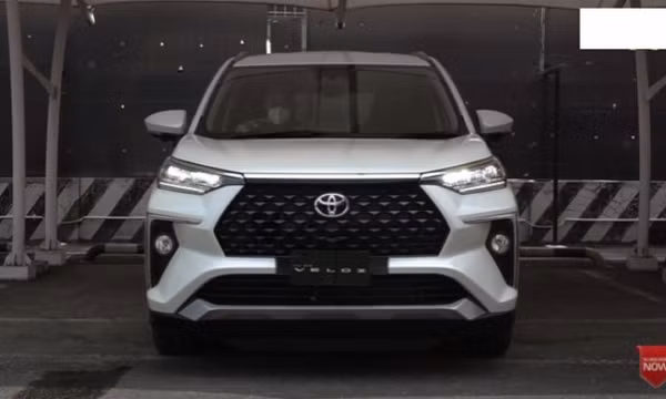 Cận cảnh mẫu xe Toyota Veloz 2022 giá 400 triệu vừa ra mắt, thiết kế làm lu mờ Mitsubishi Xpander