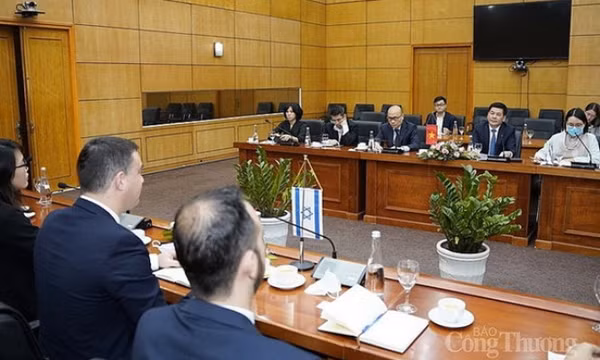 Việt Nam-Israel thúc đẩy ký kết Hiệp định thương mại tự do
