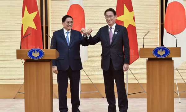 Tuyên bố chung Việt Nam - Nhật Bản: Hướng tới một giai đoạn mới của quan hệ Đối tác Chiến lược sâu rộng vì hoà bình và thịnh vượng ở châu Á