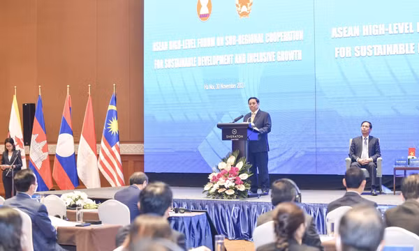 Thủ tướng nhấn mạnh 3 ưu tiên cần thúc đẩy trong hợp tác tiểu vùng ASEAN