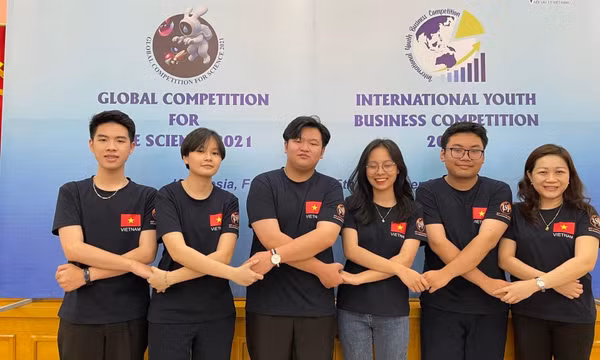 Trường THPT Chuyên Hạ Long giành huy chương đồng tại Kỳ thi Quốc tế về khoa học đời sống