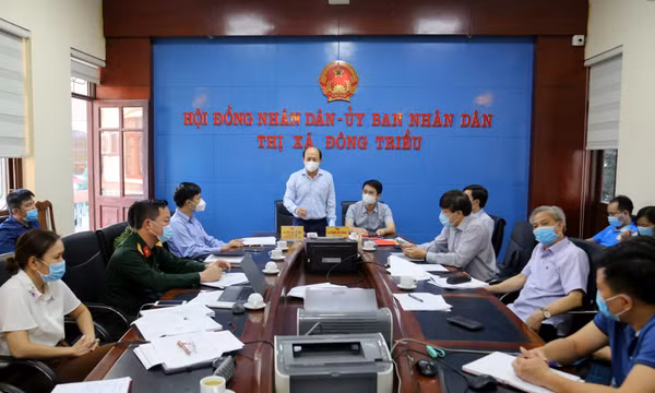 Đẩy nhanh tiến độ xét nghiệm F1 và tầm soát diện rộng tại Đông Triều