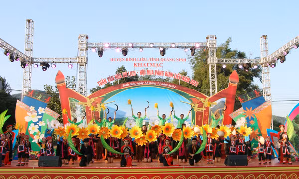 Khai mạc Tuần Văn hóa - Du lịch, Hội Mùa vàng Bình Liêu năm 2021