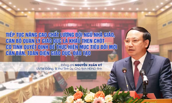 Tiếp tục nâng cao chất lượng đội ngũ nhà giáo, cán bộ quản lý giáo dục là khâu then chốt có tính quyết định để thực hiện mục tiêu đổi mới căn bản, toàn diện giáo dục, đào tạo