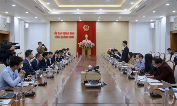 UBND tỉnh làm việc với Bộ Thông tin và Truyền thông