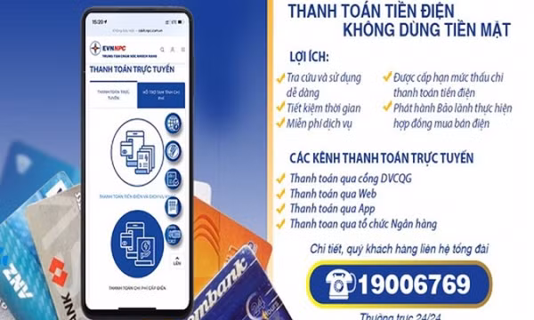 Thanh toán tiền điện trực tuyến - Xu hướng tất yếu của kỷ nguyên số