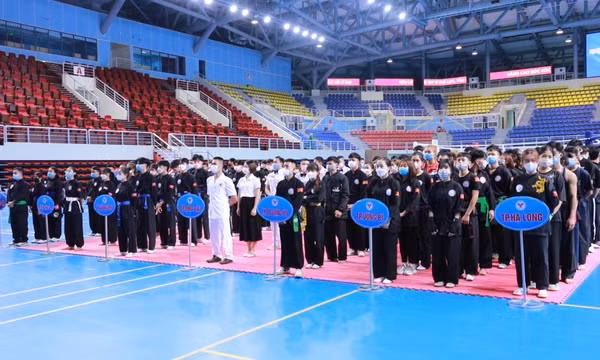 Khai mạc môn Võ thuật cổ truyền - Đại hội TDTT tỉnh lần thứ IX